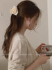 New Arrival Gentle Flower Hair Claw Clips for Women Hair Style Luxurious Hair Accessories Elegant Barrettes With Pearl Crystal