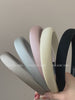 Solid Color Fashion Wide Lustrous Head Bands for Girls Chic Elegant Trendy Hair Band for Women Ladies Hair Accessories Graceful