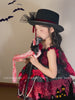 2025 Halloween Vintage Fashion Lace Bowknot Head Band for Baby Girls Hat Witch Queen Hair Band for Kids Child Hair Accessories