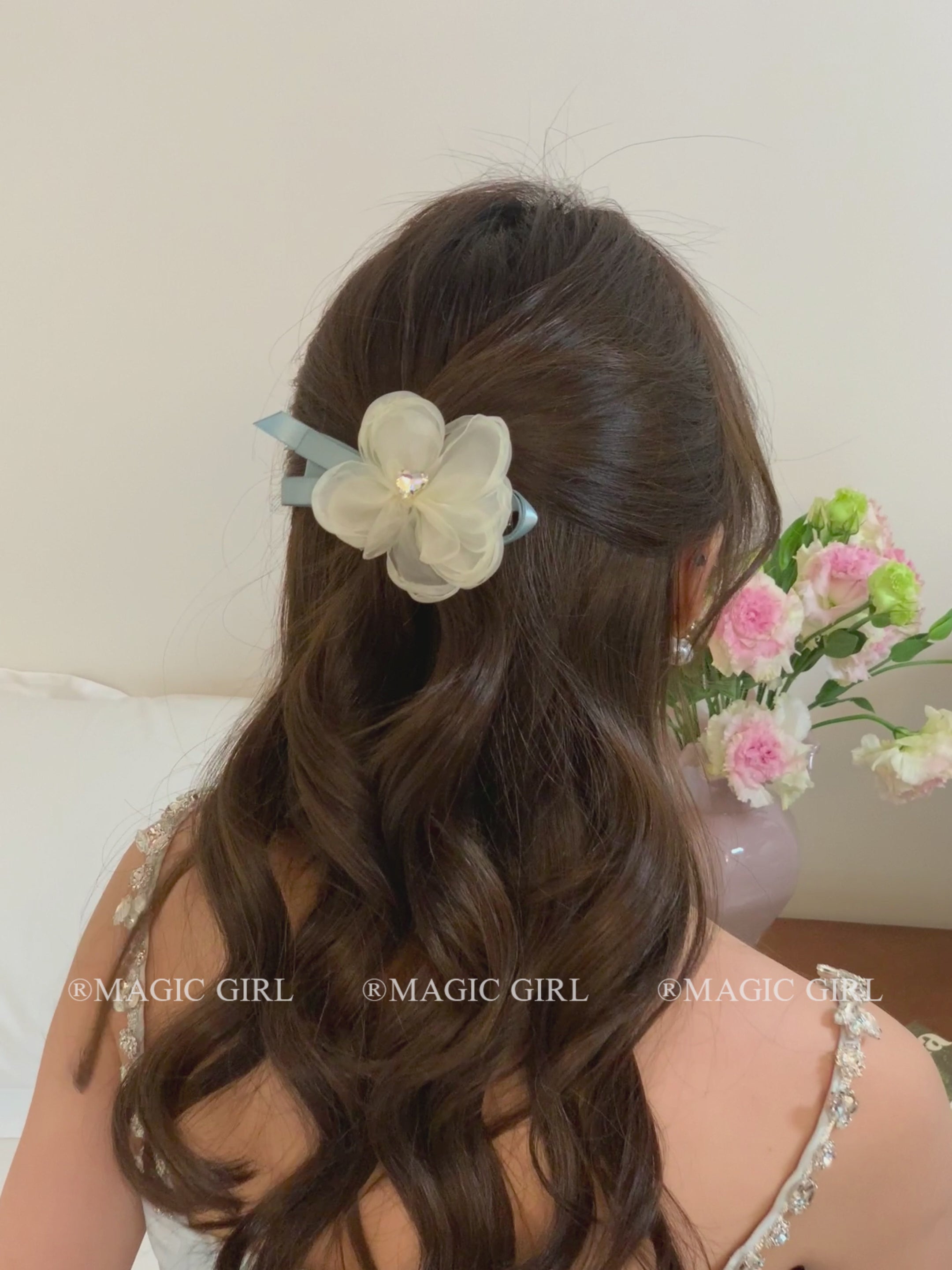 Brand New Women's Ladies' Hair Accessories Sweet Flower Cute Duckbill Hair Claw Lace Heart Bowknot Shape for Party Alloy Fabric