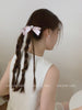 Women Solid Color Rhinestone Alligator Clips Fashion Sweet Minimalistic Hairpins Accessories for Female Daily Office Holiday Use