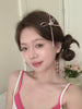 Simple Ribbon Heart Shaped Bear Bowknot Hair Claw Clips for Girls Sweet Cute Snap Clips for Women Ladies Hair Accessories Chic