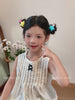 2025 Hot Sale Kids Star Solid Colored Elastic Hair Ties Fashion Sweet Beauty Wholesale in Stock Scrunchies Accessories for Girls