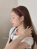 Solid Color Minimalistic Polka Dot Headband Simple Fashion Hair Accessory for Girls and Women Sweet Stock