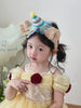 Fashion Bear Ear Fluffy Head Band for Baby Girls Cartoon Stylish Cute Sweet Hair Band for Kids Children Hair Accessories Chic