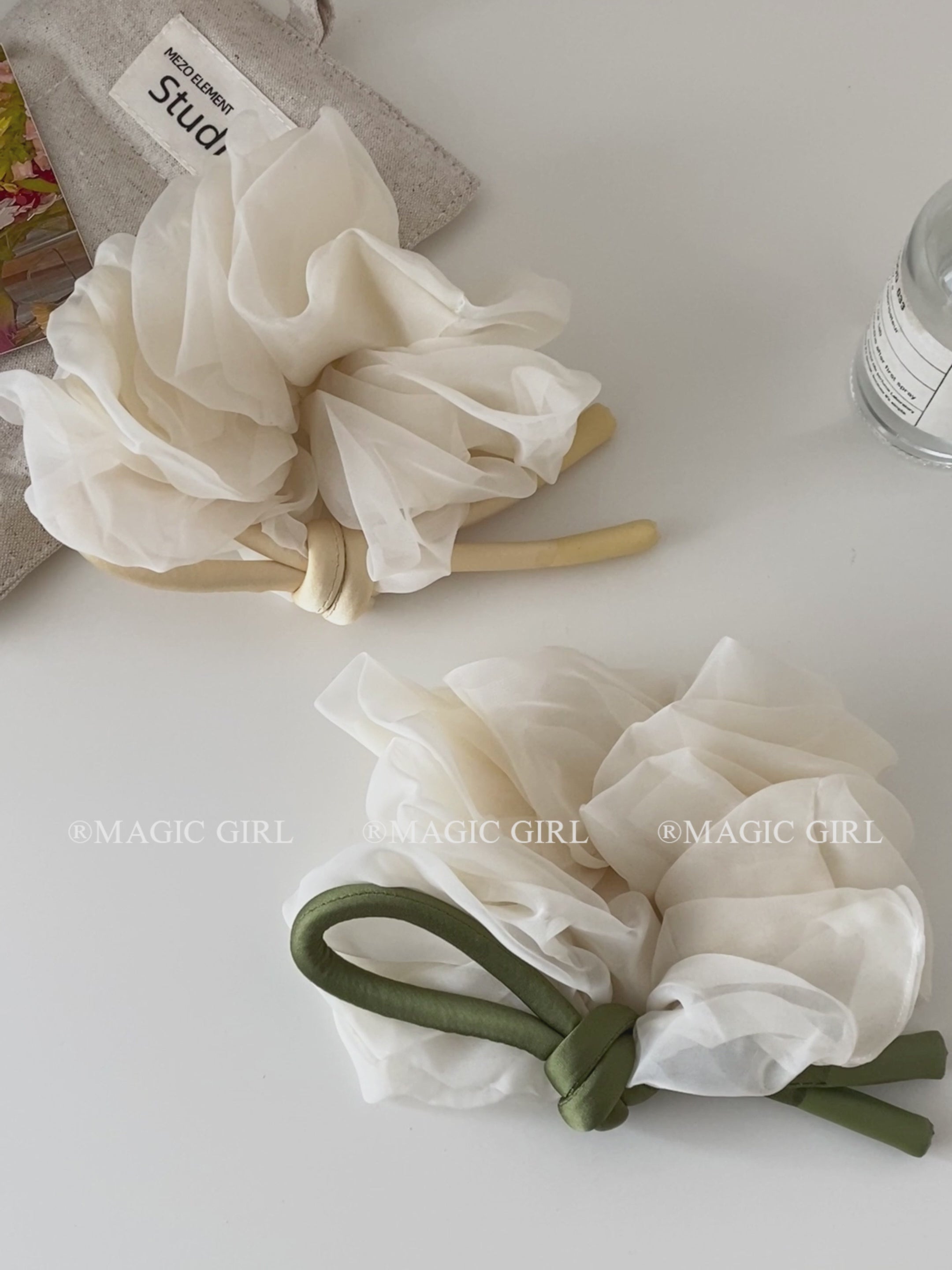 2025 Hot Sale Elegant Scunchies Solid Color Ribbon Bowknot Hair Ties for Women & Girls Classic Fashion & Sweet Style Accessory