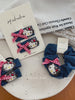 Sweet Cute Cartoon Bowknot Hair Clips for Baby Girls Kitty Cat Puppy Snap Clips for Kids Children Hair Accessories in Stock