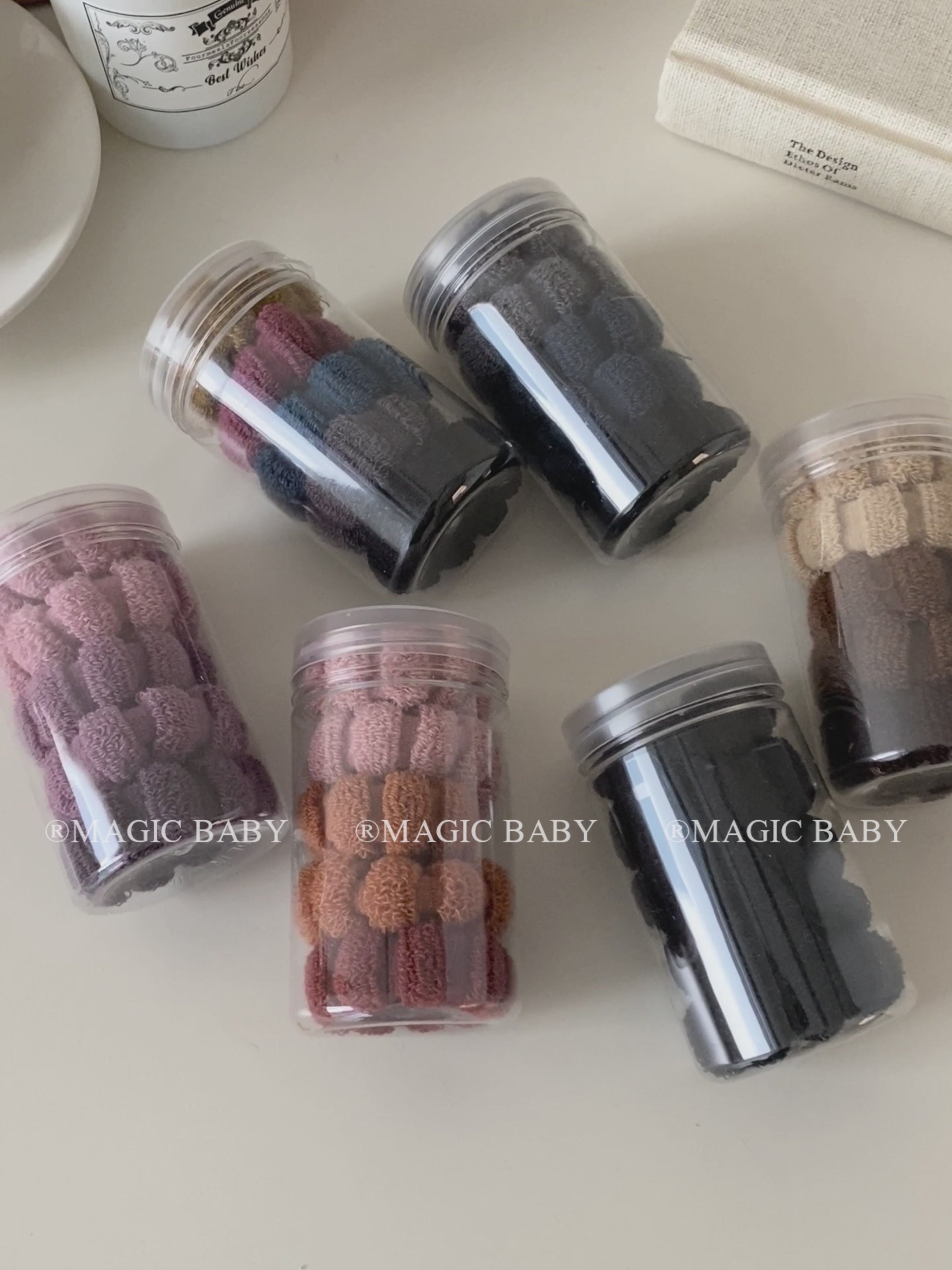 Brand New Simple Solid Color High Elastic Scunchies for Girls Stylish Sporty Style Hair Ties for Women Ladies Hair Accessories